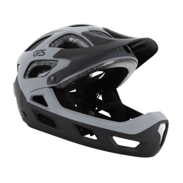 CASQUE VELO DESCENTE INTEGRAL GES D-SCENT NOIR/GRIS TAILLE 52-56CM (VENDU EN BOITE) - CONFORME EN1078 8435274965336