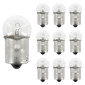 AMPOULE/LAMPE STANDARD 12V 10W CULOT BAU15s NORME RY10W GRAISSEUR ERGOTS DECALES BLANC (CLIGNOTANT) (BOITE DE 10) -P2R- 3700948291320