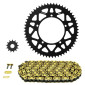 CHAIN AND SPROCKET KIT FOR SHERCO 50 SM R 2021> 428 13x56 (REAR SPROCKET Ø 110/125/8.5) (OEM SPECIFICATION) -AFAM- 3700948277942