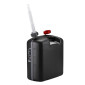 JERRYCAN/BIDON ESSENCE/CARBURANT PRESSOL EN POLYETHYLENE NOIR AVEC BEC FLEXIBLE 20L (AVEC GRADUATION) 4103810211478