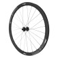 ROUES ROUTE DISQUE 700 FIR FC 38D CENTERLOCK CARBONE NOIR CASSETTE SHIMANO SH 12/11/10V AXE TRAVERSANT 12/100 ET 12/142 HAUTEUR/PROFIL 38 mm (PAIRE) - TUBELESS READY 8013271358536