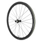 ROUES ROUTE PATIN 700 MICHE RE.ACT 38 CARBONE NOIR CASSETTE SHIMANO SH 12/11/10V HAUTEUR/PROFIL 38 mm (PAIRE) - TUBELESS READY 8054757040811