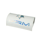 MOUSSE DE GUIDON MOTO CROSS KRM PRO RIDE BLANC LOGO HOLOGRAPHIQUE POUR GUIDON SANS BARRE 3760382284333