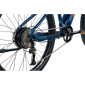 VELO ELECTRIQUE/VAE VTT 27,5 LEADER FOX ARIMO 2024 HOMME BLEU MAT 9V MOTEUR ROUE AR BAFANG 36V 45Nm BATTERIE 20Ah (17,5'' - h45cm - TAILLE M - POUR ADULTE DE 168cm à 178cm) 8592826042057