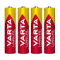 PILE LR03 1.5V VARTA ALCALINE LONGLIFE MAX POWER LR03 - AAA (VENDU PAR 4) 4008496104734