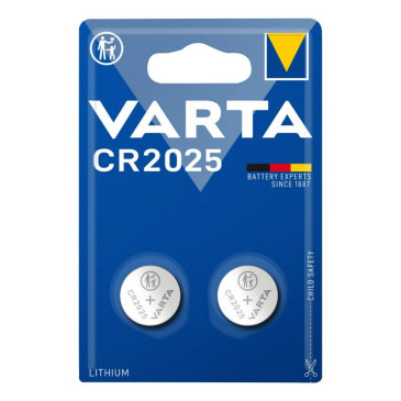 PILE BOUTON CR2025 VARTA LITHIUM 3V (VENDU PAR 2) 4008496746422