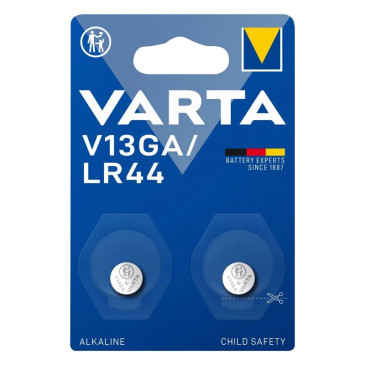 PILE BOUTON LR44 1.5V VARTA ALCALINE (VENDU PAR 2) 4008496746347