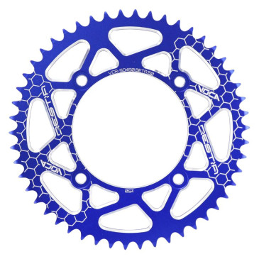 COURONNE 50 A BOITE VOCA BESTIA ADAPTABLE BETA 50 RR ENDURO 2006>2018, 50 RR MOTARD 2005>2018, 50 RR STANDARD 2005>2008 420 50 DTS ALU CNC BLEU (DIAM 100/120/8.5) 3700948290934