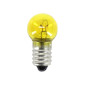 AMPOULE/LAMPE STANDARD 12V 6W CULOT E10 ECLAIRAGE JAUNE (A VISSER) (VENDU A L'UNITE) -SELECTION P2R- 3701213428687