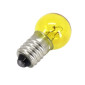 AMPOULE/LAMPE STANDARD 12V 6W CULOT E10 ECLAIRAGE JAUNE (A VISSER) (VENDU A L'UNITE) -SELECTION P2R- 3701213428687