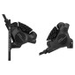 FREIN A DISQUE ROUTE HYDRAULIQUE SHIMANO ULTEGRA KIT AVANT+ ARRIERE 12V. R78170 DOUBLE NOIR (LEVIER/MANETTE AVEC ETRIER BR-R8170+DURITE ASSEMBLE 1700mm/1000mm)