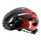 CASQUE VELO ADULTE GIST ROUTE PRIMO RESTYLING NOIR/ROUGE FULL IN-MOLD TAILLE 52-56 REGLAGE MOLETTE 230GRS 8013271333861