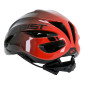 CASQUE VELO ADULTE GIST ROUTE PRIMO RESTYLING NOIR/ROUGE FULL IN-MOLD TAILLE 52-56 REGLAGE MOLETTE 230GRS 8013271333861