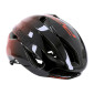 CASQUE VELO ADULTE GIST ROUTE PRIMO RESTYLING NOIR/ROUGE FULL IN-MOLD TAILLE 56-62 REGLAGE MOLETTE 230GRS 8013271333878