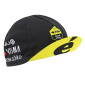 CASQUETTE VELO EQUIPE PRO VISMA JAUNE/NOIR 8013271361017