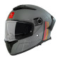 CASQUE INTEGRAL MT THUNDER 4 SV MIL C2 GRIS MAT XS (DOUBLE ECRANS / PINLOCK READY / FOGOFF READY) (ECE 22.06) 8434639165434