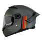 CASQUE INTEGRAL MT THUNDER 4 SV MIL C2 GRIS MAT XS (DOUBLE ECRANS / PINLOCK READY / FOGOFF READY) (ECE 22.06) 8434639165434