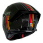 CASQUE INTEGRAL MT THUNDER 4 SV MIL A11 NOIR MAT XS (DOUBLE ECRANS / PINLOCK READY / FOGOFF READY) (ECE 22.06) 8434639165373