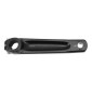 MANIVELLE DROITE + GAUCHE VAE / E-BIKE LONGUEUR 165mm ALU NOIR POUR MOTEUR SHIMANO E8000, E7000, E6100 (PAIRE)