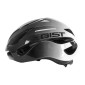 CASQUE VELO ADULTE GIST ROUTE PRIMO RESTYLING NOIR/BLANC FULL IN-MOLD TAILLE 56-62 REGLAGE MOLETTE 230GRS 8013271329949