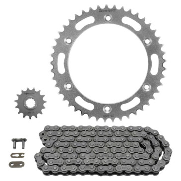 KIT CHAINE ADAPTABLE VOGE 500 DS 2022> 520 15x45 (DEMULTIPLICATION ORIGINE) -SUPERSPROX- 8592165066974