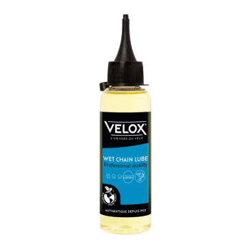 LUBRIFIANT VELO CHAINE VELOX WET LUBE CONDITIONS HUMIDES (100ml) 3660429242350