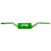 GUIDON 50 A BOITE KRM PRO RIDE OVERSIZE DIAM 28,6mm ALU VERT AVEC MOUSSE VERT HOLOGRAPHIQUE 3760382284753