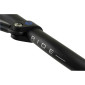 GUIDON 50 A BOITE KRM PRO RIDE DIAM 22,2mm ALU NOIR/BLEU AVEC MOUSSE 3760382284562