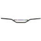 GUIDON 50 A BOITE KRM PRO RIDE DIAM 22,2mm ALU NOIR/BLEU 3760382284401