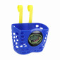 FRONT BASKET-FOR CHILD- P2R SHARK BLUE - FASTENING ON HANDLEBAR WITH STRAPS 3700948075005