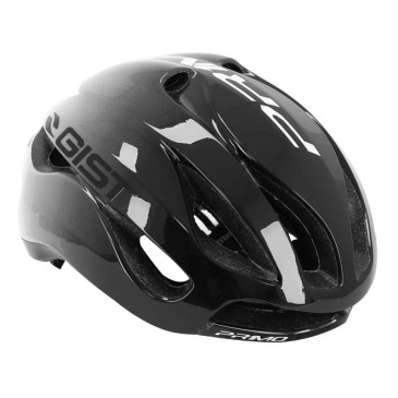 CASQUE VELO ADULTE GIST ROUTE PRIMO RESTYLING NOIR/BLANC FULL IN-MOLD TAILLE 56-62 REGLAGE MOLETTE 230GRS 8013271329949