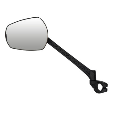 RETROVISEUR VELO GAUCHE ZEFAL ESPION E80 RABATTABLE FIXATION SUR CINTRE COLLIER (MIROIR 80 cm2) 3420586601724