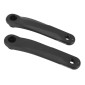 MANIVELLE DROITE + GAUCHE VAE / E-BIKE FSA CK-745 170mm NOIR JIS POUR MOTEUR SHIMANO E5000 (PAIRE) 4712977701618