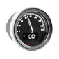 COMPTEUR KOSO D48 TNT-05 CHROME FOND NOIR 160 KM/H 4260303015347