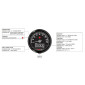 COMPTEUR KOSO D48 TNT-05 NOIR FOND NOIR 160 KM/H 4260303015255