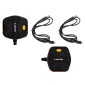 PEDALE CITY LOOK GEOVISION LUMINEUSES 50 LUMENS RECHARGEABLE USB GRIP VIBRAM NOIR (PAIRE) 3611720185709