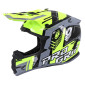 CASQUE CROSS ADULTE PROGRIP 3080 SPIRIT JAUNE FLUO/GRIS XS (ECE 22.06) 0801766033611