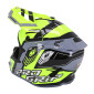 CASQUE CROSS ADULTE PROGRIP 3080 SPIRIT JAUNE FLUO/GRIS XS (ECE 22.06) 0801766033611