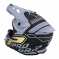 CASQUE CROSS ADULTE PROGRIP 3080 ADVENTURE NOIR/GRIS/OR MAT XS (ECE 22.06) 0801766033505