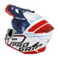 CASQUE CROSS ADULTE PROGRIP 3080 ADVENTURE BLANC/BLEU/ROUGE XS (ECE 22.06) 0801766033567