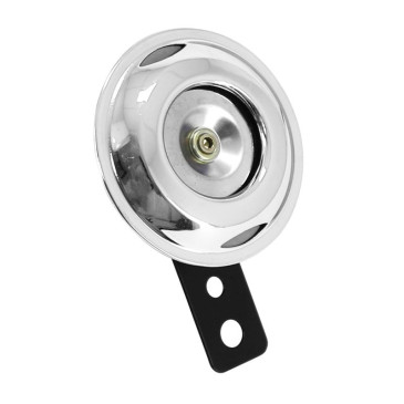 AVERTISSEUR/KLAXON CYCLO 6V DIAM 70mm CHROME -SELECTION P2R- 3701213402694