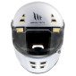 CASQUE INTEGRAL MT JARAMA A0 UNI BLANC NACRE BRILLANT S (ECE 22.06) 8434639160811