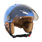 CASQUE VELO ADULTE REVOE PREMIUM URBAIN/CITY BLEU PETROL TAILLE 57-58 VISIERE REGLABLE, PROTECTION OREILLE AMOVIBLE (VENDU EN BOITE) COMPATIBLE EBIKE ET TROTTINETTE - HOMOLOGATION EN1078+A1 3707211775211