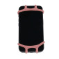 SUPPORT SMARTPHONE/TELEPHONE SILICONE UNIVERSEL ROUGE AVEC FIXATION CLIPS (VENDU A L'UNITE) 3700948298435