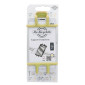 SUPPORT SMARTPHONE/TELEPHONE SILICONE UNIVERSEL JAUNE AVEC FIXATION CLIPS (VENDU A L'UNITE) 3700948298459