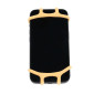 SUPPORT SMARTPHONE/TELEPHONE SILICONE UNIVERSEL JAUNE AVEC FIXATION CLIPS (VENDU A L'UNITE) 3700948298459