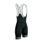 ADULT BIB SHORTS - GIST CLIMBER - TRIPLE DENSITY PADS - BLACK/GREY EDGE XL -5114 8013271293851