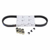 KIT TRANSMISSION (COURROIE, GALETS, GUIDES) ORIGINE PIAGGIO 50 PRIMAVERA 4T 3V E4 2017>2020 -1R000562-