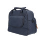 SACOCHE ARRIERE VELO HAPO.G VELOTAF BLEU FIXATION PORTE BAGAGE (28x34x15cm) - FIXATION SANGLES VELCRO SUR PORTE BAGAGE 3104889922808