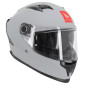 CASQUE INTEGRAL MT BRAKER SV A12 UNI GRIS NARDO MAT S (DOUBLE ECRANS) (ECE 22.06) 8434639219113